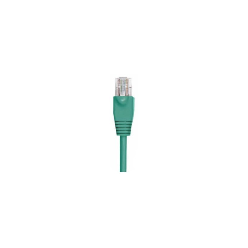 Cat. 6 netværkskabel, RJ45, UTP - uskærmet og med lige ledere, AWG24, grøn, 10m
