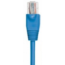 Cat. 6 netværkskabel, RJ45, UTP - uskærmet og med lige ledere, AWG24, blå, 15m