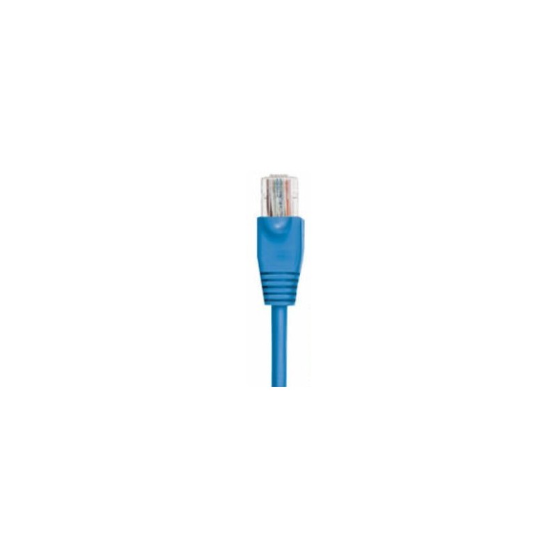 Cat. 6 netværkskabel, RJ45, UTP - uskærmet og med lige ledere, AWG24, blå, 15m