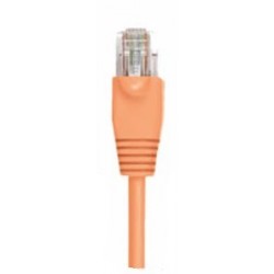 Cat. 6 netværkskabel, RJ45, UTP - uskærmet og med lige ledere, AWG24, orange, 3,0m