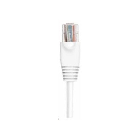 Cat. 6 netværkskabel, RJ45, UTP - uskærmet og med lige ledere, AWG24, hvid, 2,0m