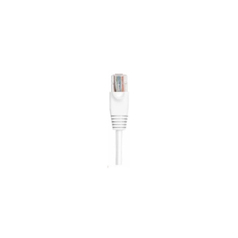 Cat. 6 netværkskabel, RJ45, UTP - uskærmet og med lige ledere, AWG24, hvid, 10m