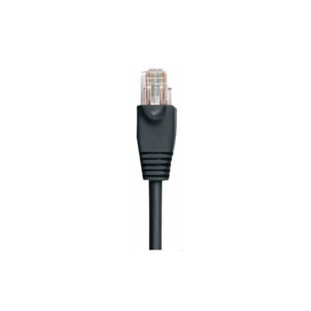 Cat. 6 netværkskabel, RJ45, UTP - uskærmet og med lige ledere, AWG24, svart, 1,5m