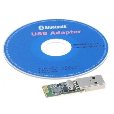 USB Bluetooth-adapter för installation dongle m. Bluetooth IVT BlueSoleil -Binär Teknik AB