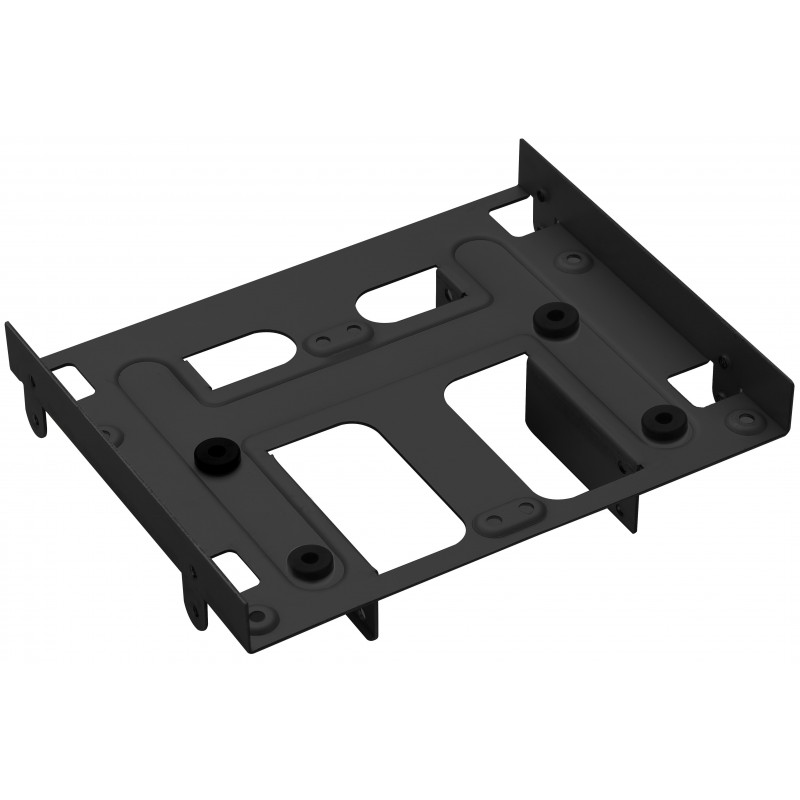 HDD monteringssæt 2,5/3,5 til 5,25 drev, svart