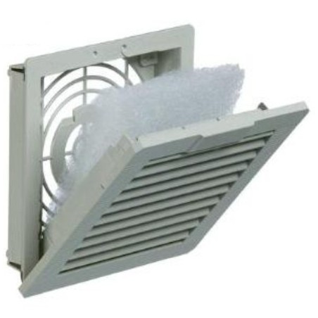 Dator chassi, utblåsfilter, EMC filter til intern køler. EFAE200R5 EMC exhaust filter 126 x 126, IP54