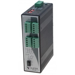 4 portar RS485 / 422 Extender Booster Over Fiber VolkteK IRF-756