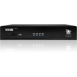 HDMI KVM extender over IP med lyd og USB