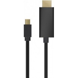 Mini Displayport 1.2 till HDMI-kabel, Han - Han 4K, 1m