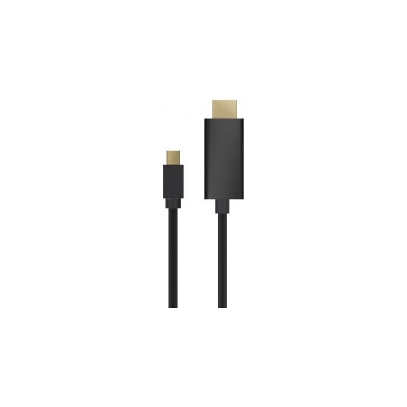 Mini Displayport 1.2 till HDMI-kabel, Han - Han 4K, 1m