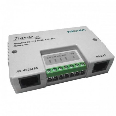 MOXA TRANSIO A53 Serial-till-seriella omvandlare optoisolerade RS232 för Rs485 / RS422