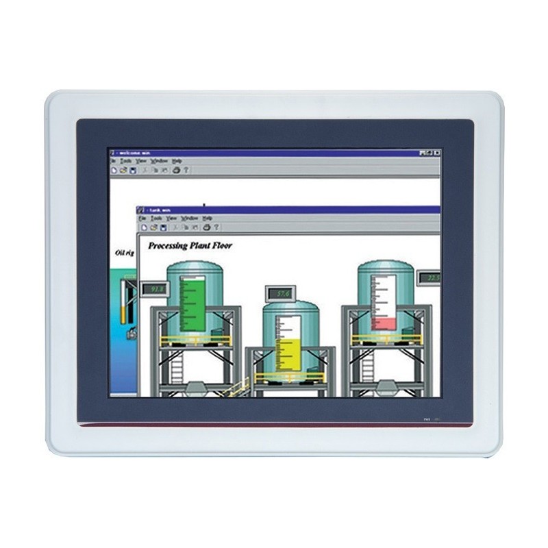 10.4 "Panel PC med RS232 / 485 Resistiv Touch IP65 Front
