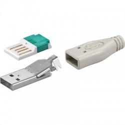 USB A haneeee till lödning och klicksystem