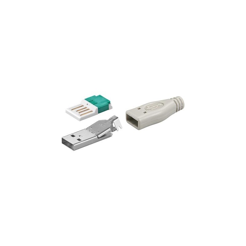 USB A haneeee till lödning och klicksystem