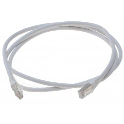 Cat. 6 netværkskabel, RJ45, STP, AWG28, hvid, 10m