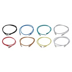 Cat. 6 netværkskabel, RJ45, STP, AWG28, blå, 30m