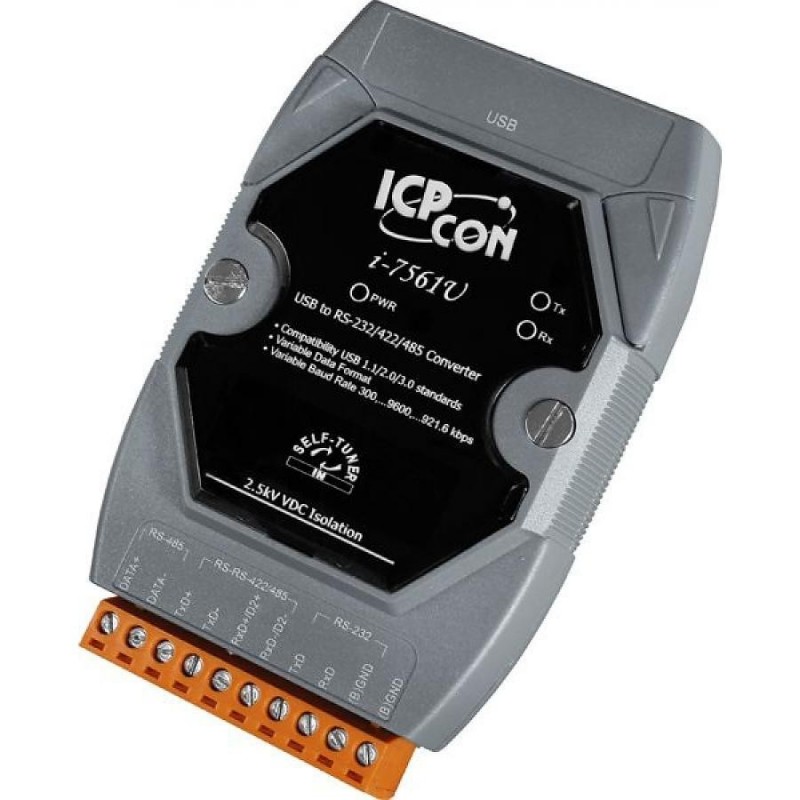 USB till RS232 / RS422 / RS485 adapter. Baudhastighet upp till 921,6 kbps
