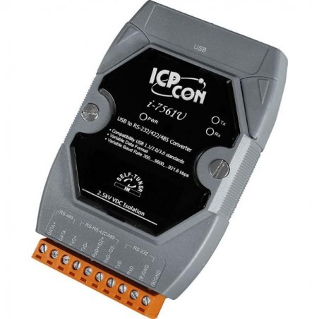 USB till RS232 / RS422 / RS485 adapter. Baudhastighet upp till 921,6 kbps