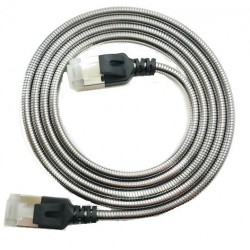 Förstärkt RJ45 Cat. 6a nätverkskabeln - Binär Teknik AB