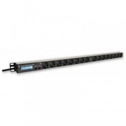 PDU med effektmåling og residual current måling