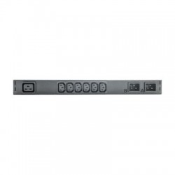 Automatisk transfer switch (ATS), 6 x IEC C13, 1 x IEC C19, 3 x RJ45