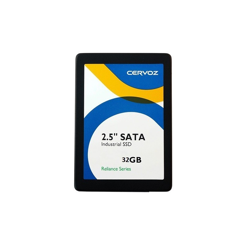 32GB 2½" SSD industriel, MLC, Udvidet temperatur område -40℃ ~ 85℃