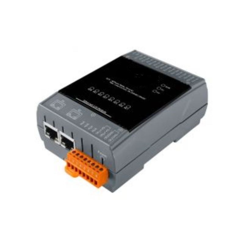 8 x Power relä COM N, O, 24VDC / 250VAC 5A, 2x RJ45 Ethernet Modbus