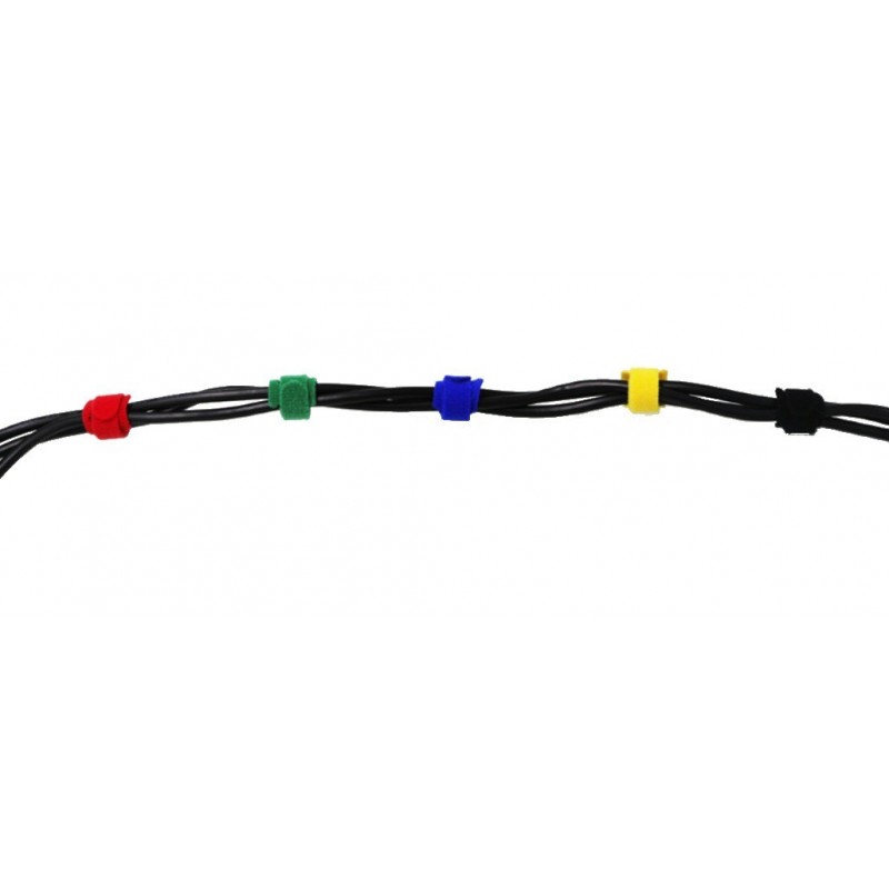 Kardborrband (Cable Tie) 13 x 155 mm, grön