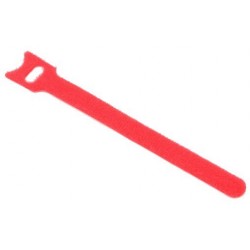 Kardborrband (Cable Tie) 13 x 155 mm, röd