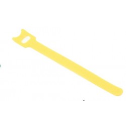 Kardborrband (Cable Tie) 13 x 155 mm, gul