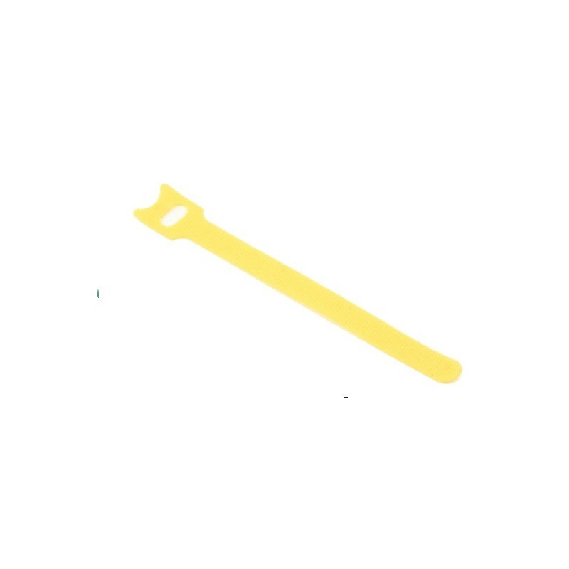 Kardborrband (Cable Tie) 13 x 155 mm, gul