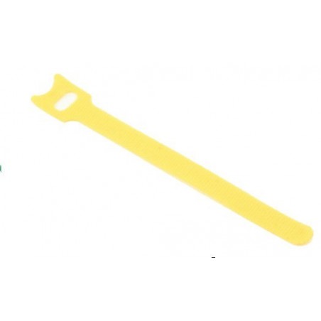 Kardborrband (Cable Tie) 13 x 155 mm, gul