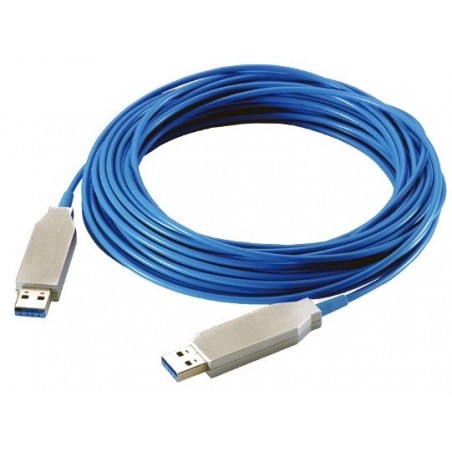USB 3.0 AOC fiberoptisk kabel (Aktiv Optisk Kabel) - Utökar upp till 100m