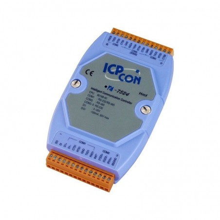 ICPDAS I-7524 är en adresserbar RS485 för 3 x RS232-portar.