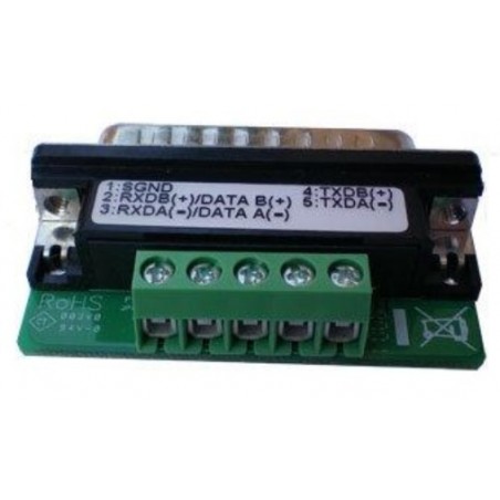 Moxa NP21103 DB25(M) Termininal Block Kit for RS-422/485