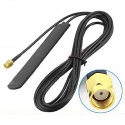 5dBi WIFI-antenn Dual band 2,4GHz / 5GHz, för fönstermontering