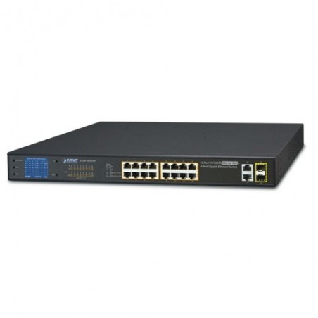 16 port switch 250 meter nätverkskabel