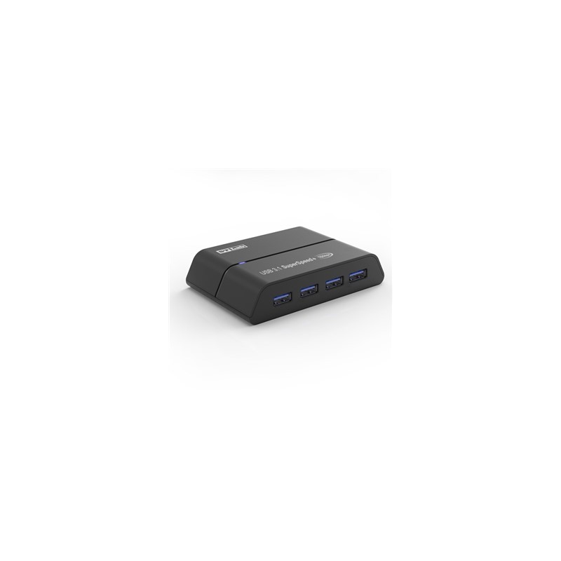 4 portar USB 3.1 Hub l 4 x USB A Hun l 1 x USB C hona-kontakt