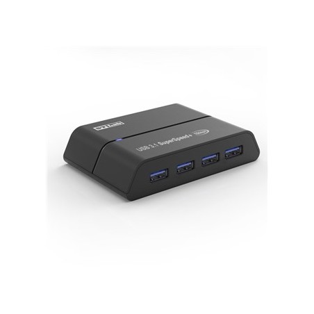 4 portar USB 3.1 Hub l 4 x USB A Hun l 1 x USB C hona-kontakt