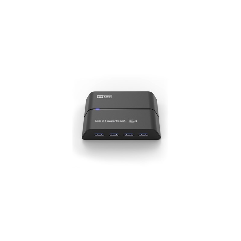 4 portar USB 3.1 Hub l 4 x USB A Hun l 1 x USB C hona-kontakt