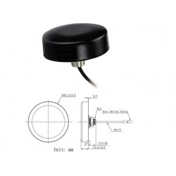Quad Band PUK-antenn 850/900/1800/1900 / 2170MHz GSM-domeantenn, vandalskydd, GSM / GPRS / AMPS / LTE Quad Band