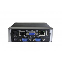 Liten kompakt PC VESA-format Med RS232 och 2x Ethernet-portar