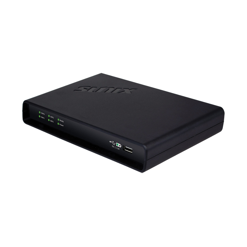 Sunix IDP230D0C är en programmerbar mini seriell portserver. Seriella portar över nätverket