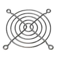 Fläktgrill - Fläktskydd 80 x 80 mm