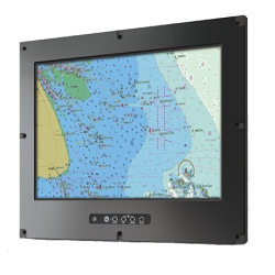 17" marinpanelmonitor med hög ljusstyrka och LED-bakgrundsbelysning