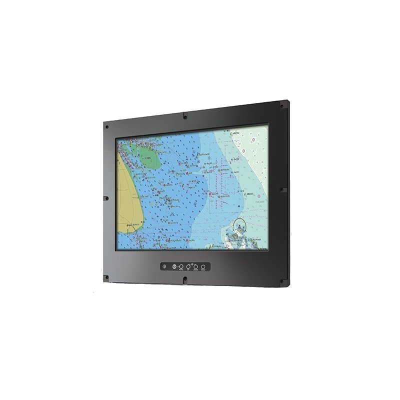 17" marinpanelmonitor med hög ljusstyrka och LED-bakgrundsbelysning