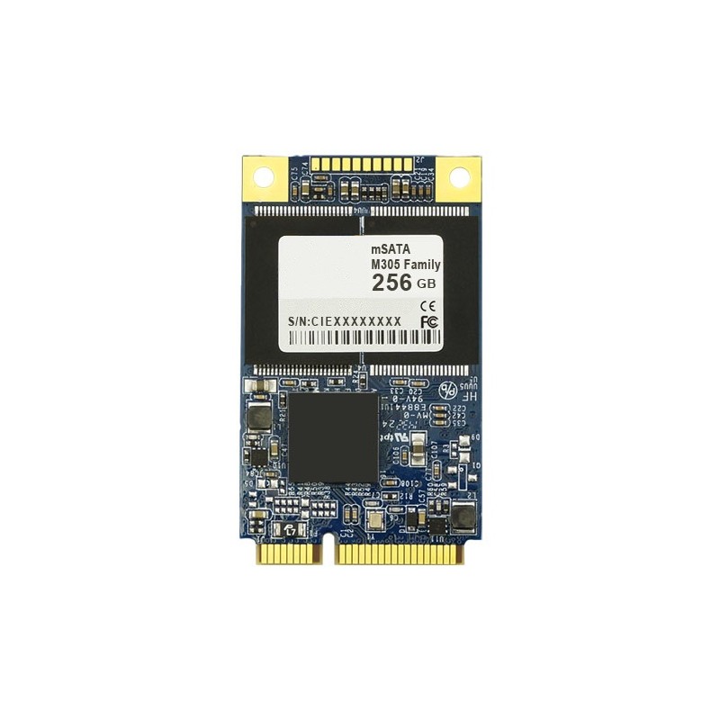 64GB mSATA industriell SSD, -40 ~ 80 ℃
