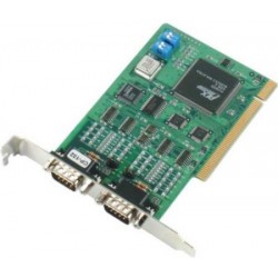 Moxa CP-132U-I V2, PCI-kort 2 x RS422 / 485, isolerat överspänningsskydd