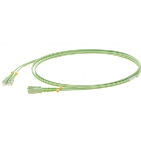 Fiberkabel, Multi-mode, SC-SC, 10m, 50 / 125my, OM5, LSZH, Duplex