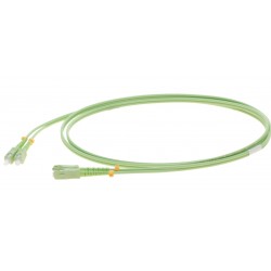 Fiberkabel, Multi-mode, SC-SC, 2m, 50 / 125my, OM5, LSZH, Duplex